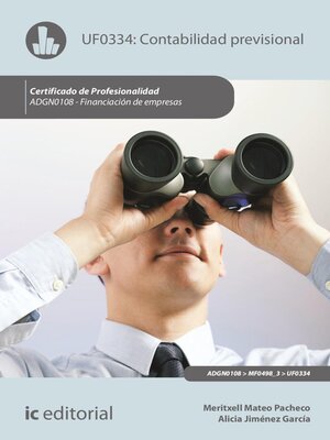 cover image of Contabilidad previsional. ADGN0108